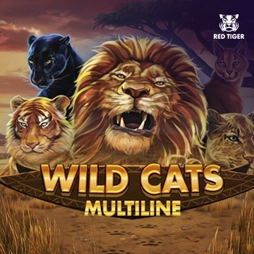 Redtiger : Wild Cats Multiline - TITANBET138
